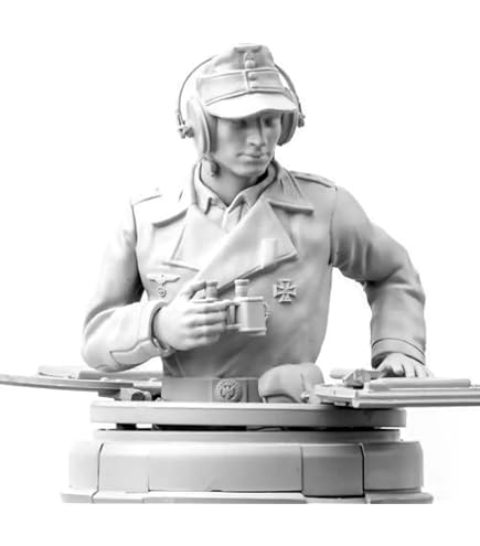 1/35 Resin Model Kit WWII German 3 Tankers Wounded
