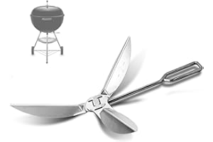 GYPNS 22-1/2-Inch One-Touch Cleaning System Kit, 7444 Replacement Parts-Grill Damper for Weber Grill, Compatible with Master-Touch Series, Performer Series and Original Kettle Series 22" Charcoal Grills