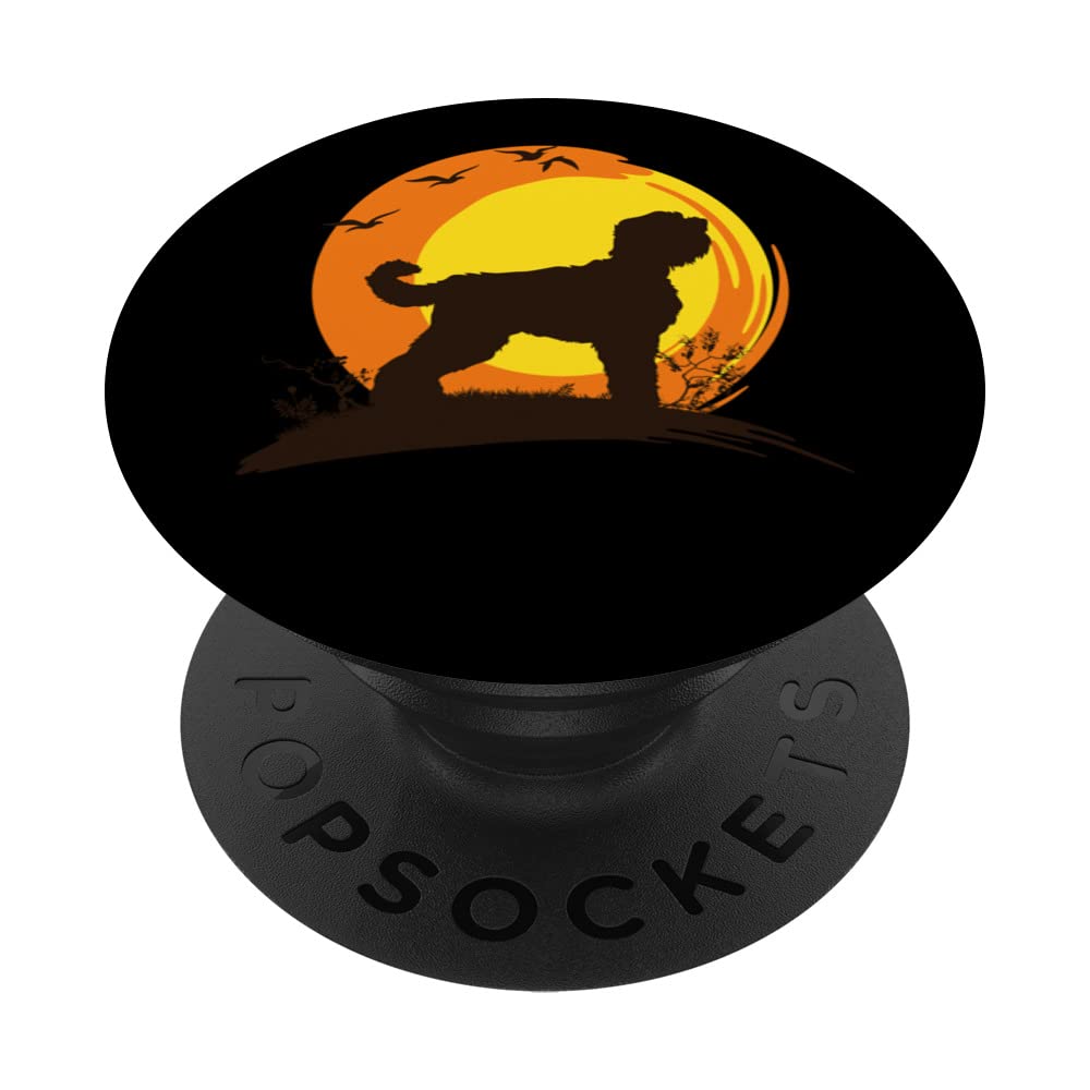 Chornyi Tchiorny Black Terrier Dog Breed PopSockets Swappable PopGrip