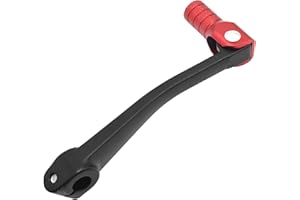 Aynaxcol 150mm Red and Black Folding Gear Shift Lever, Replacement for Most of Motorcycle ATV Dirt Pit Bikes Parts Shifter XR