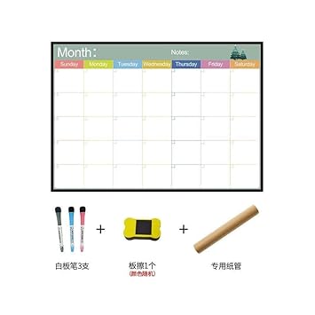 Calendario Calendario magnética de borrado en seco for el ...