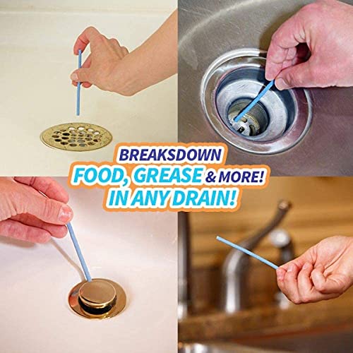 Drain Cleaner Sticks, As Seen on TV Drain Cleaner and Deodorizer