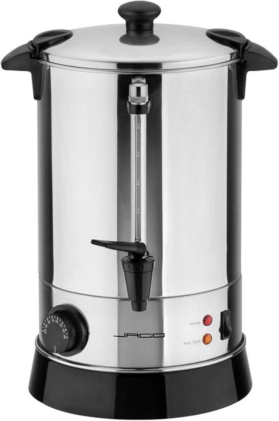 Jago 6.8 L Electric Catering Hot Water Boiler Tea Urn Coffee Stainless