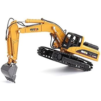 1/50 Scale Diecast Crawler Excavator Construction Vehicle Car Models Toys for Kids