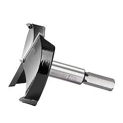 Mollom 3-5/8" (92mm) Forstner Drill Bit for Precise