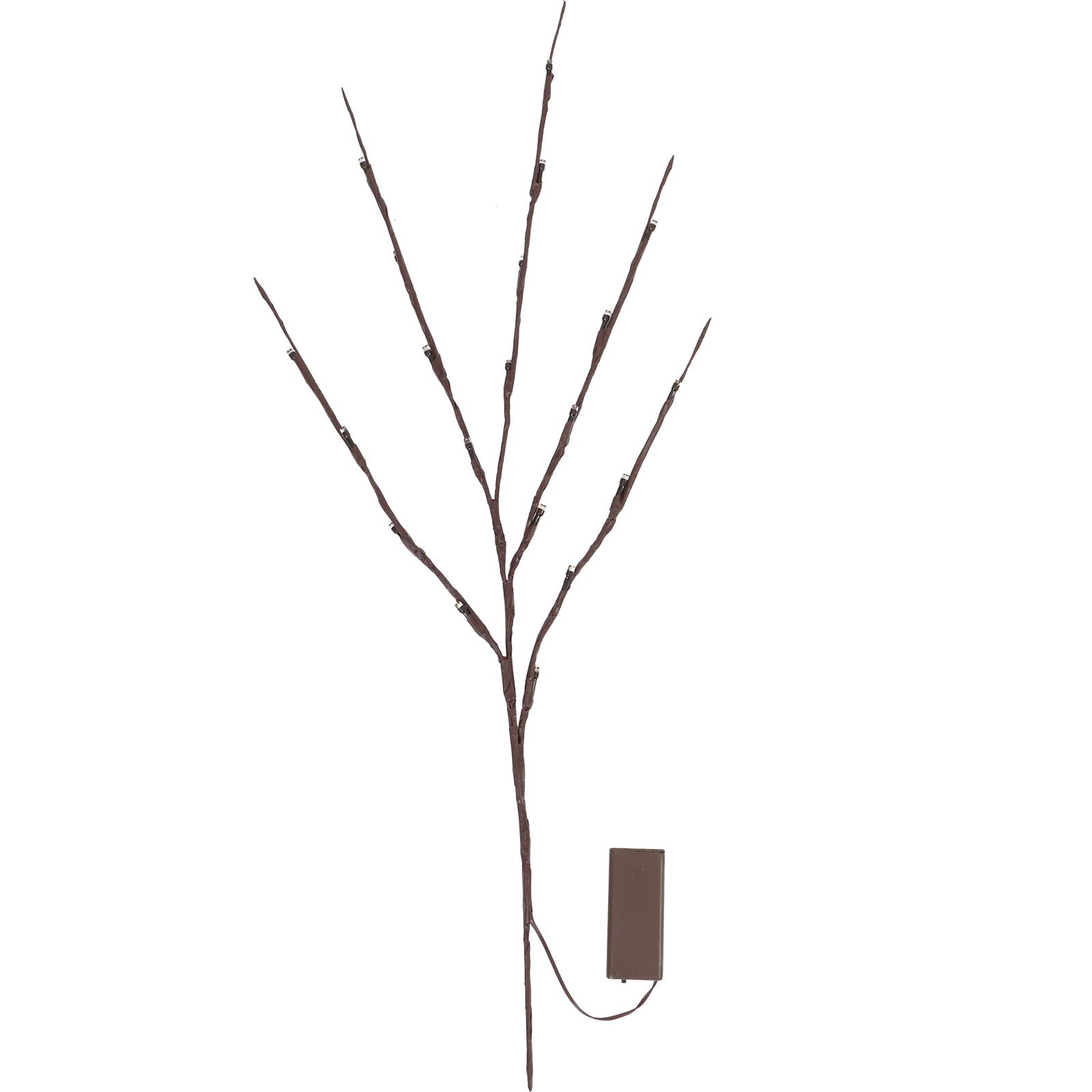 Mobestech 1pcs Branch Twig Light Christmas LED Simulative Willow Twig Branch Tree Lights Battery Powered Decoration Light with 20 Lamps for Christmas Home