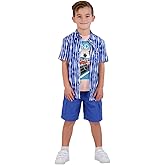 Tommy Bahama Kids’ 3-piece Split Collar Set (Blue, 2T)
