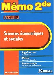 Sciences économiques et sociales