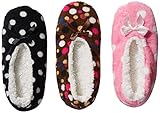 Basico Soft Warm Microfiber Fuzzy Winter Socks Crew 6 Pairs