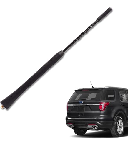 Antenas Automotrices, Antena Aérea Universal De 18.5 Pulgadas Para Automovil Para Guardabarros De Techo De Automovil Radio Amfm Antena Aerea