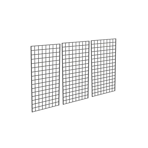 Grid Panel for Retail Display Perfect Metal Grid for Any Retail Display, 2’ Width x 4’ Height