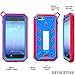 iPhone 6S Plus Case, POETIC Revolution [Premium Rugged] Protective Case with [Landscape Stand Feature] [Shock Absorption & Dust Resistant] for Apple iPhone 6 Plus/iPhone 6S Plus Blue/Red