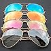 JETPAL Men & Womens Polarized Aviator UV400 Sunglasses - Polarized Copper Mirror Lens Gold Frame