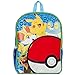 Pokemon Pikachu Froakie Fennekin Chespin 2 Pocket 16 Backpack