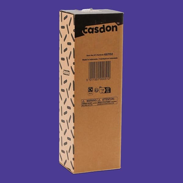CASDON DYSON CORDLESS VACUUM INTERACTIVE & OFFICIALLY LICENSED TOY DYSON VACUUM FOR CHILDREN AGED 3+ REALISTIC ROLE-PLAY FUN, PURPLE AND ORANGE