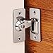 90 Degree Door Lock Flip Latch Gate Latches Safety Door Lock for Barn Wood Fence Sliding French Doors,SUS304 Stainless Steel Gate Hardware