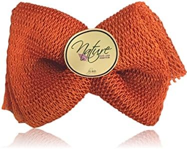 Nature by EJN Net Sponge -Soft Bath Sponge, New Year Edition(NYE), Orange, 40"