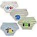 HOVEOX Baby Toddler 100% Cotton Underwear with A Thicker Padding in Appropriate Areas for Absorbing Urine (4 Pack)