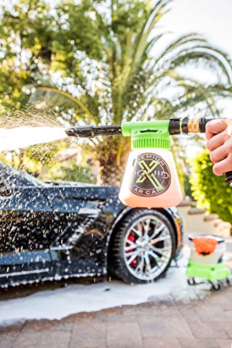 Liquid X Foam Wash Gun - Car Washing Made Simple! - Works with Regular Garden Hose (Foam Gun)