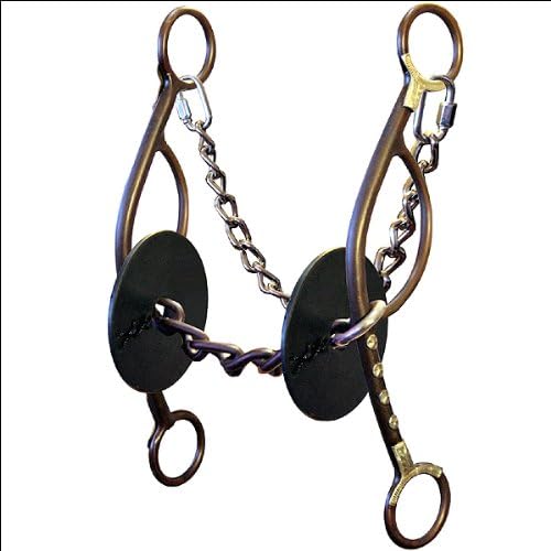 Reinsman Martha Josey Chain Gag Long Shank 5in Bit