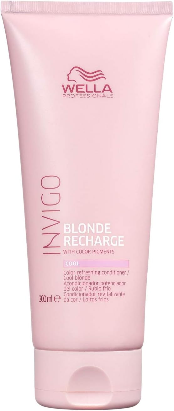 Wella Invigo Cool Blond Hair Conditioner - 200 ml, Multicolour, 200 ml (Pack of 1)