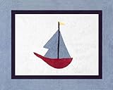 Come Sail Away Nautical Accent Floor Rug, Baby & Kids Zone