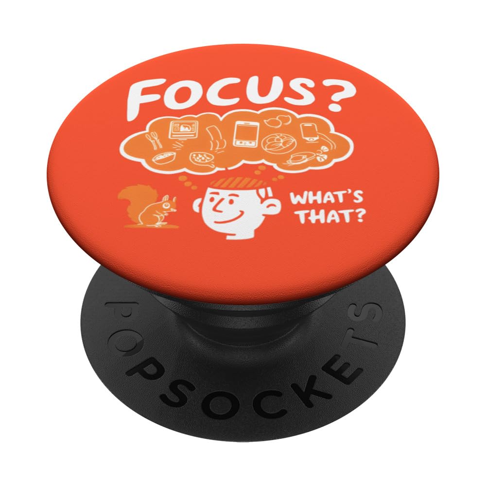 ADHD Awareness Neurodiversity Focus? What's That? PopSockets Swappable PopGrip