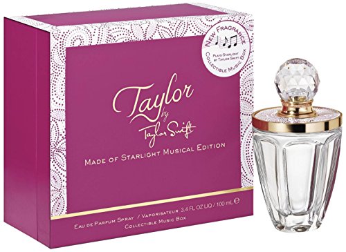 Taylor Swift Eau de Parfum Spray + Collectable Music Box for Women, 3.4 Ounce