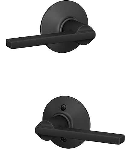 SCHLAGE J10SOL622 J10-SOL Solstice Passage Door Lever Set