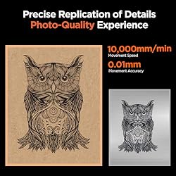 P1 Laser Engraver, 20W(20,000mW) Output Laser