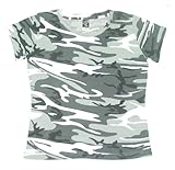 Ladies' Fine Cotton Jersey Camouflage T-Shirt