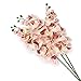 1 Piece Simulation Butterfly Orchid Artificial Flower Plant Home Decoration