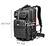 CRAZY ANTS Military Tactical Backpack Waterproof Outdoor Gear for Camping Hiking Black