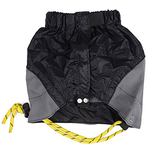 AMYIPO Trail Snow Leg Gaiter Shorter Hiking Boots Gaiters (Black) - Thumbnail 5