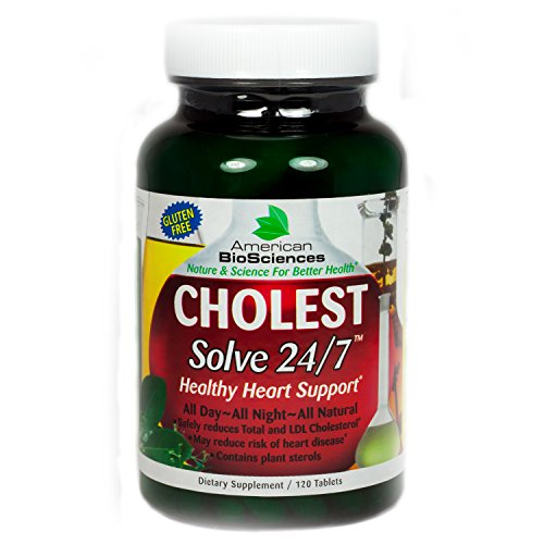 American Biosciences Cholest Solve 24/7, Tablets, 120 Count American Biosciences Cholest Solve 24/7, Tablets, 120 Count