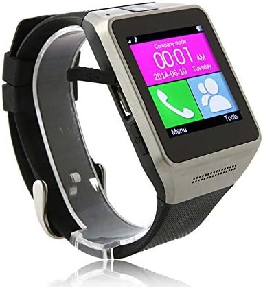 Atecher Gv08 Bluetooth Smart Watch Phone Touch Screen Support Micro SIM card Bluetooth WristWatch Smartwatch for Android Phone Samsung GALAXY Note 3/Samsung GALAXY S4 S5/Samsung GALAXY Grand 2/GALAXY S4/HTC One/Moto X/Nexus 5/Sony Xperia Z1/LG G2 Lumia1520 (Full Function) and Apple iPhone iphone(4/4S/5/5C/5S/6/6Plus)(Part of the function)-Black