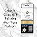 Granite Cleaner and Microfiber Cloth - 32 Fluid Ounces - Stone Care International - Granite Quartz and Stone Daily Cleaner