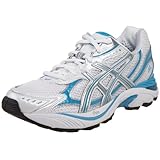 ASICS Women's GT-2150 Running Shoe,White/Lightning/Island Blue,6 M