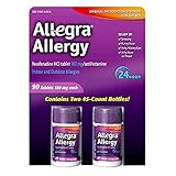 Allegra 180mg Adult 24-Hour Allergy Tablets, 90 ct.