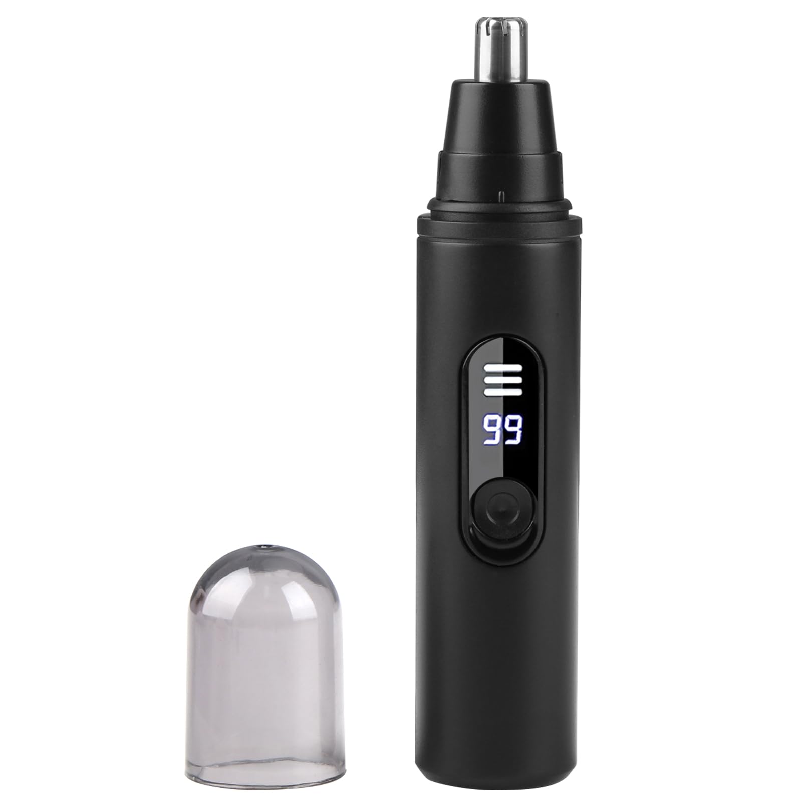 Nose Hair Trimmer for Men Women, Ear and Nose Hair Trimmer Clipper Rechargeable, Painless Facial Hair Eyebrow Remover with IPX7 Waterproof, Dual Edge Blades for Easy to Cleaning, Trimming Tool