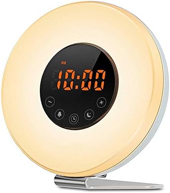 Wake Up Light Digital Wecker Sonnenaufgang und Sonnenuntergang
