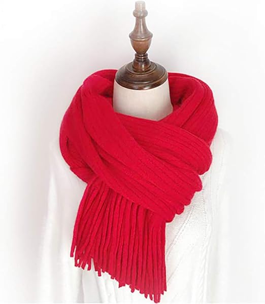  Anjing  charpe en Laine tricot e Ch les avec Pompon pais 