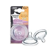 Tommee Tippee Closer to Nature Anti-Colic Fast Flow, 2 Count (Discontinued by Manufacturer)