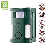 Hoont Powerful Electronic Outdoor/Indoor Animal, Rodent and Pest Repeller - Motion Activated [UPGRADED VERSION]