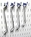 Wall Control KT-200-DLX Blue Slotted Metal Pegboard Hook Kit for Storage & Organization – Deluxe Assortment, 50 lbs Capacity, Made in USA