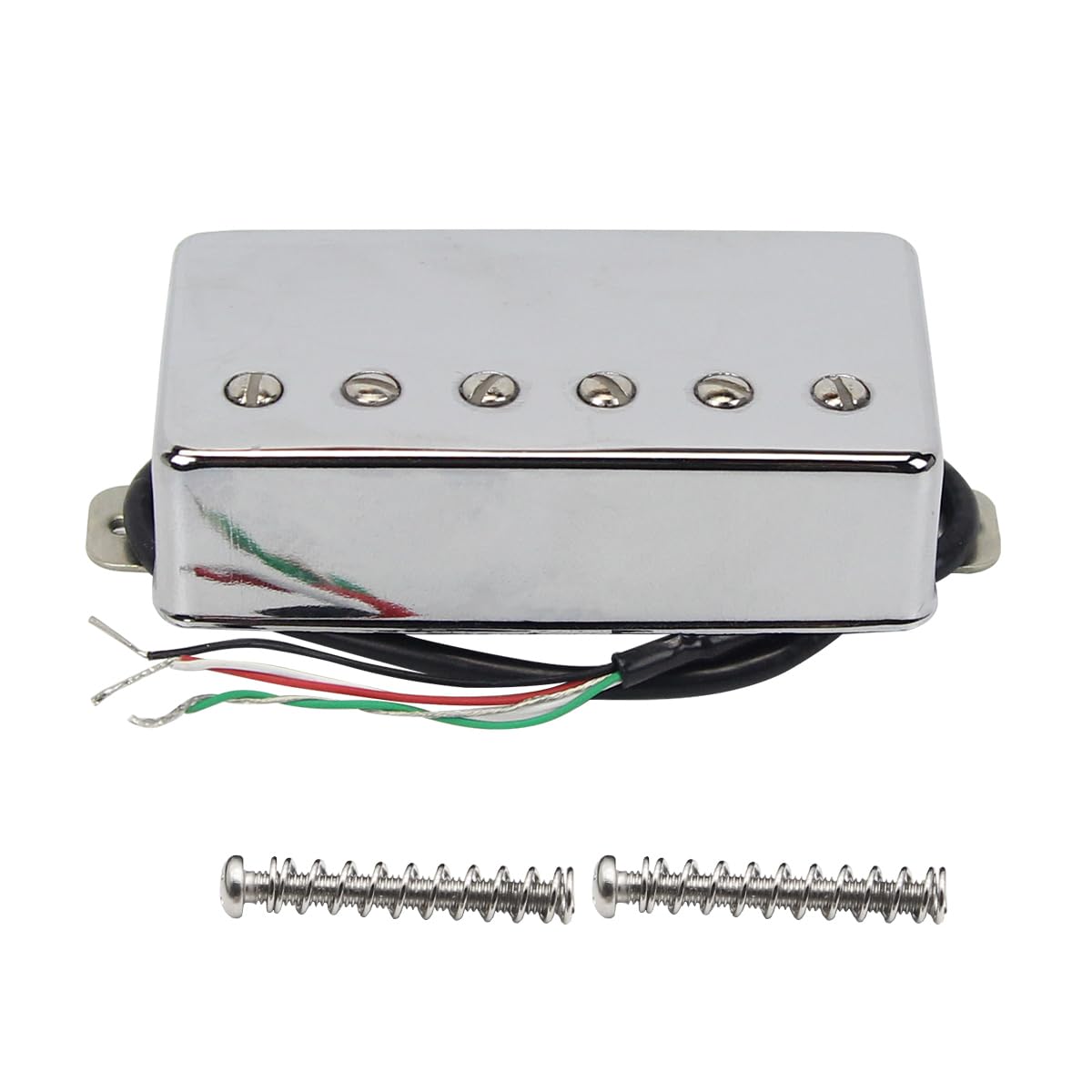 FLEOR Alnico 5 Guitar Humbucker Pickup 4-Wires 14-15K Bridge Pickup Fit LP Guitar Part — image 1