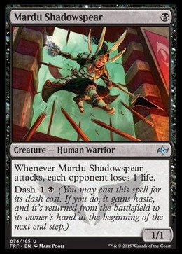 Magic: the Gathering - Mardu Shadowspear (074/185) - Fate Reforged