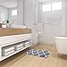 GRECUTE Door Mat Microfiber Bathroom Absorbent Anti-Slip Rug for Living Room 20’’x 32