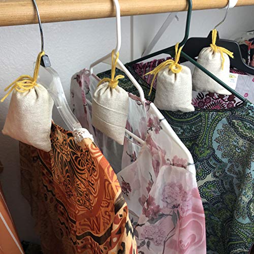 Lavender Sachet and Cedar Bags Moth Repellent Sachets (20 Pack) Home Fragrance for Drawers and