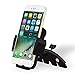 Car Mount, Patea Universal Car Phone Holder Quick Release Button 360° Rotating CD Slot Phone Cradle Holder,phone mount holder for iPhone 7,7 Plus,6, Samsung S7,and other Smartphones car mount holder
